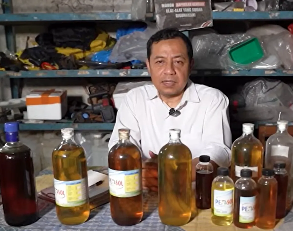 BBM dari sampah plastik